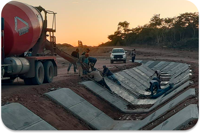 Construcción y desarrollo de infraestructura